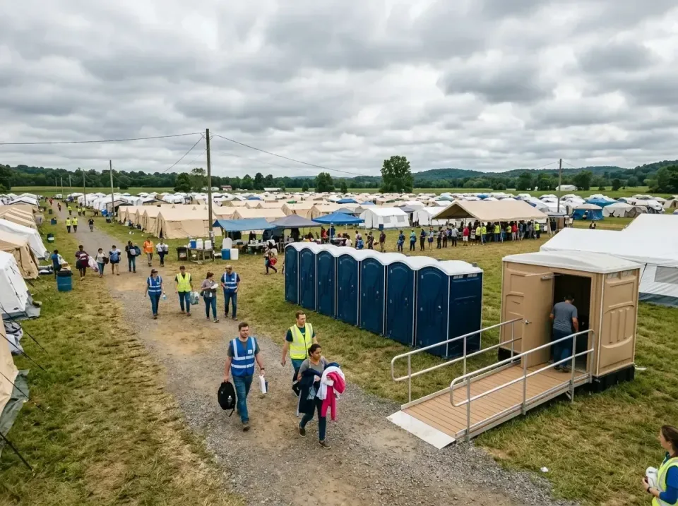 disaster-relief-camp-restrooms-010 — frequently asked questions, Dumpster & Portable Bathrooms Rental in Clare, MI